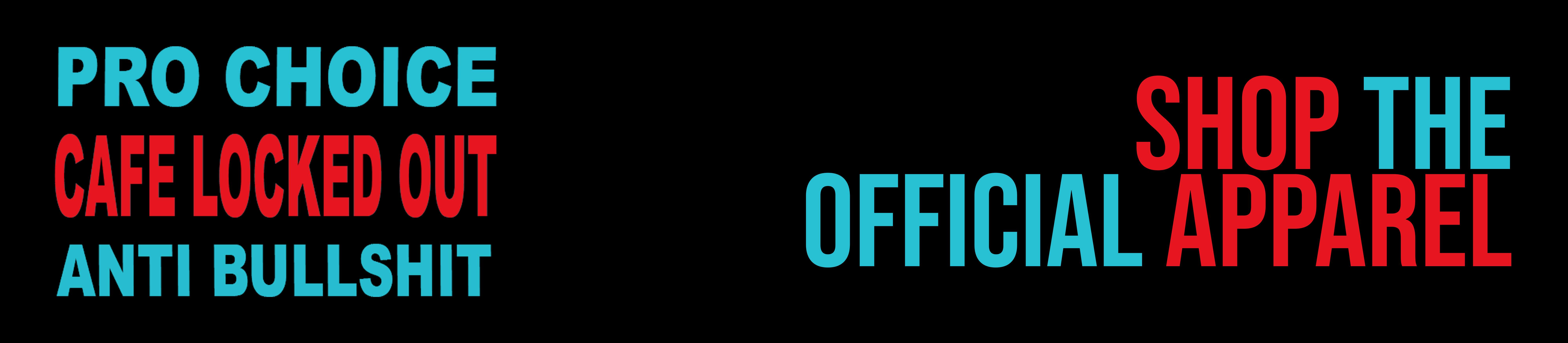 Cafe Locked Out Official Merch