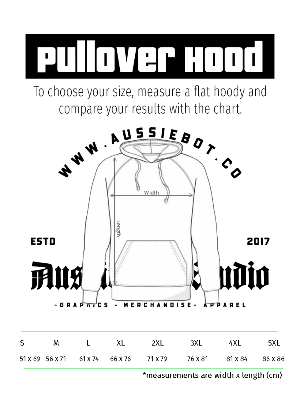 size-charts-aussie-bot-studio