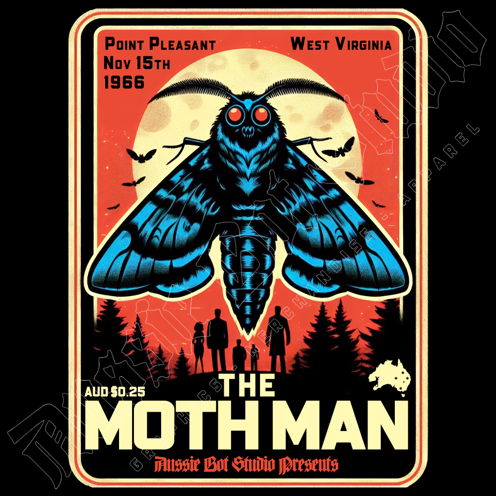 Aussie Bot Studio Presents The Cryptid Collection: The Mothman 1