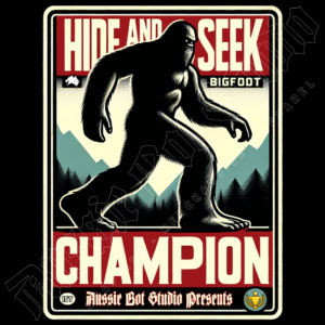 Bigfoot Hide & Seek Champion